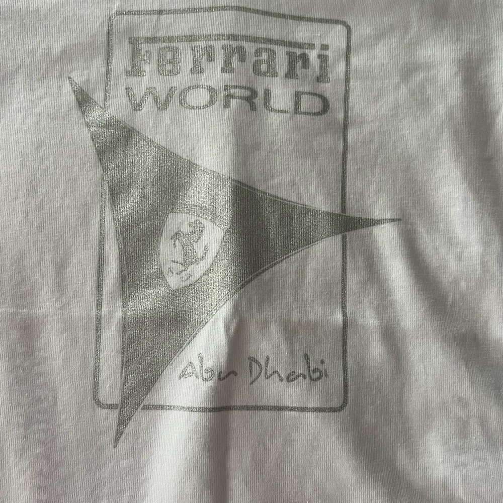 Ferrari World Abu Dhabi Gray T-Shirt - Picture 3 of 6